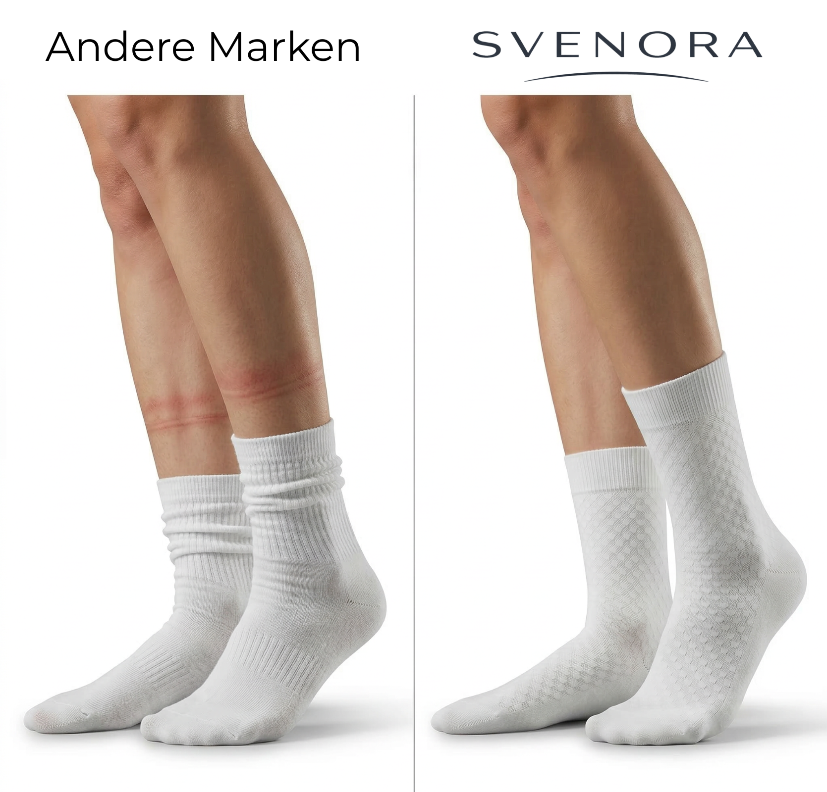 Lumo - Druckfrei Bambus Socken